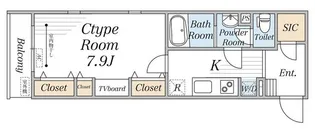 リブリ・Joie【2階】の間取り