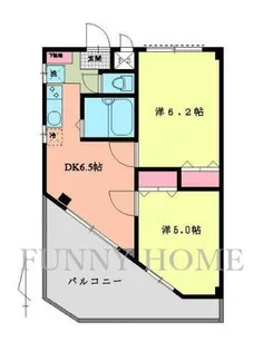 パルモッコ【3階】の間取り