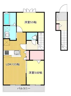 ステラ―ト【2階】の間取り