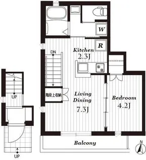 ルミナス桜台【2階】の間取り