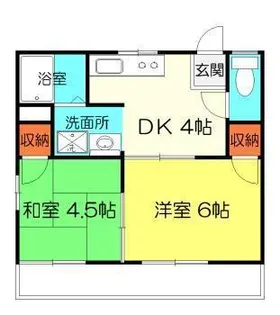 ミッキーハウス【1階】の間取り