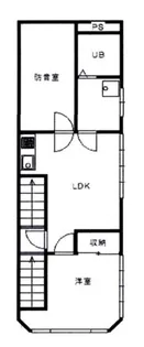 パロ常盤台【4階】の間取り