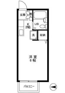ハイツリヴ【2階】の間取り