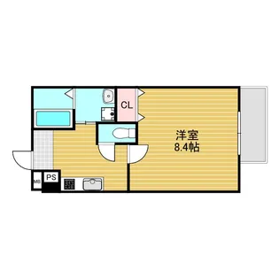 フジパレス阪急神崎川南1番館【2階】の間取り