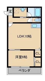 加藤マンション【3階】の間取り
