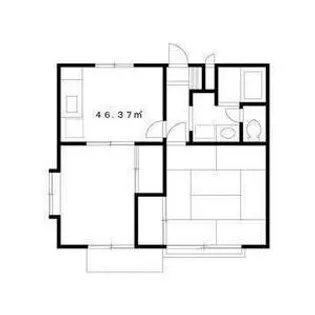 エステートグレイスII【2階】の間取り
