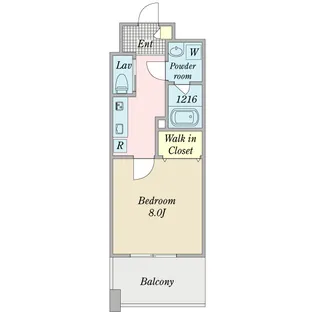 ハイデルベーレ・SEDO【2階】の間取り