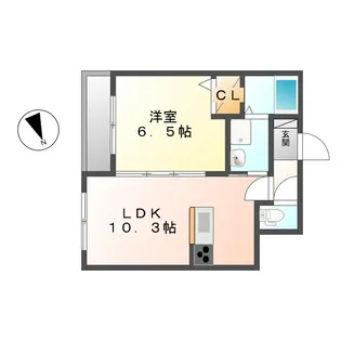 エトワール川崎平間【2階】の間取り