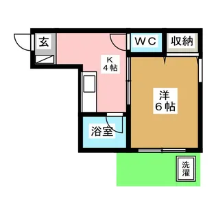 メゾンサカイ【1階】の間取り