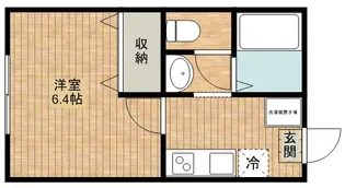 Neu Graben溝の口【2階】の間取り