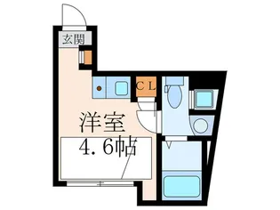 HJ PLACE 中目黒【3階】の間取り