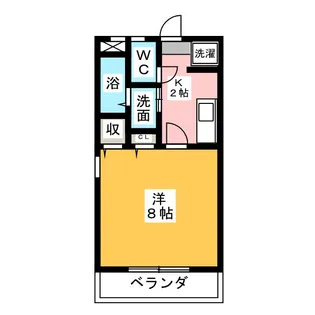 ペネシアI【3階】の間取り