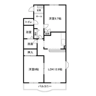 シャインエトワール【3階】の間取り