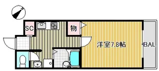 モンタネール【1階】の間取り