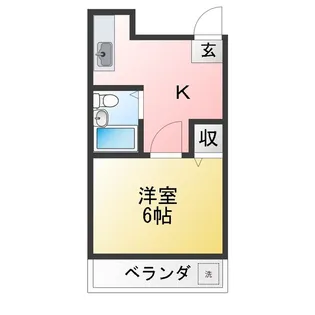 ハッピーヒル【2階】の間取り