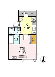 エル・シエロIII【3階】の間取り