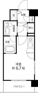 サンセール与野本町【3階】の間取り