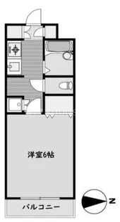 グレイセフル経堂【1階】の間取り
