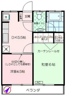 市野荘【2階】の間取り