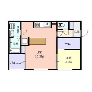 Maison Casita 十日町 (新築)【2階】の間取り