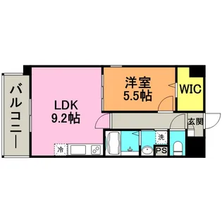 グランドシャトー花畑T・S【2階】の間取り