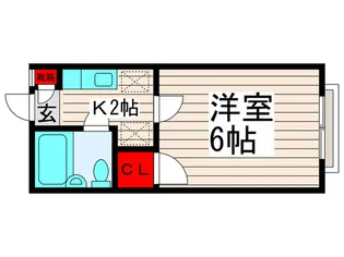 ミニオンハウス3【2階】の間取り