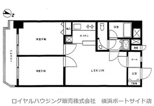 カーサ元町【10階】の間取り