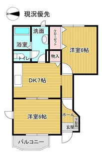 Gセレクト(ダイヤ116上桜田)【1階】の間取り