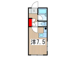 第9アーベルハイツ【2階】の間取り