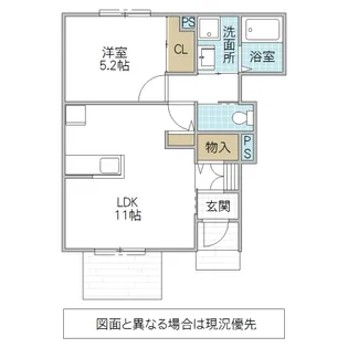 Sakura Forest B棟【1階】の間取り