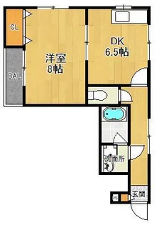 エトワール【1階】の間取り