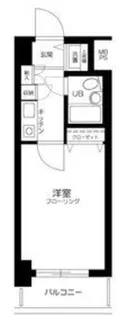 菱和パレス南大井【4階】の間取り