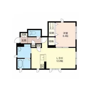 横浜ブリリアント・リーブスVII【1階】の間取り