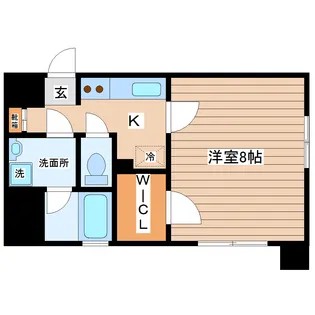 リバブルハイツIII【1階】の間取り