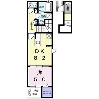 グラン パセオ【2階】の間取り
