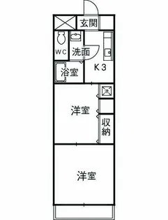 ASOKA・ビル【4階】の間取り