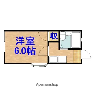 シェロ八幡宿【2階】の間取り