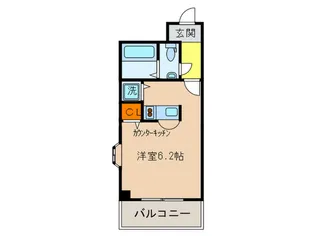KAISEI【7階】の間取り