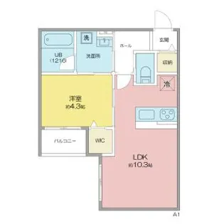 プリマヴェーラ【2階】の間取り