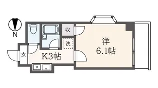 ヴィラベルデK&Y【2階】の間取り