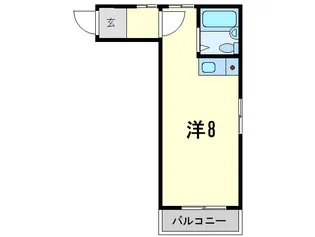 サンパレス21高座【2階】の間取り