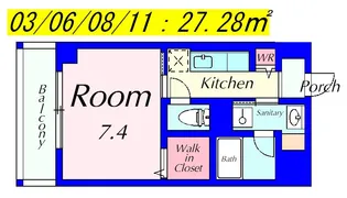 プロニティヒル【6階】の間取り