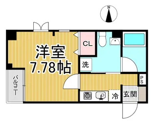 コンフォート中喜【2階】の間取り