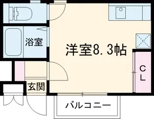 FIT北新宿【1階】の間取り