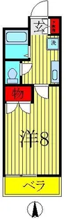 コウジィK【3階】の間取り