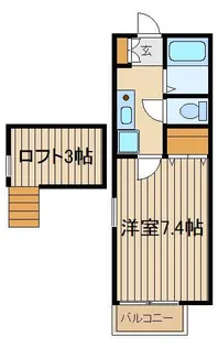 アジュール【2階】の間取り