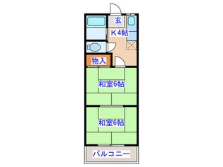 佐藤アパート【2階】の間取り