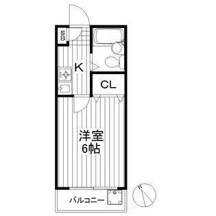 サングリック石井【2階】の間取り