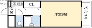 ビレッジ紅梅【3階】の間取り