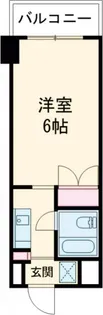 白樺マンション【4階】の間取り